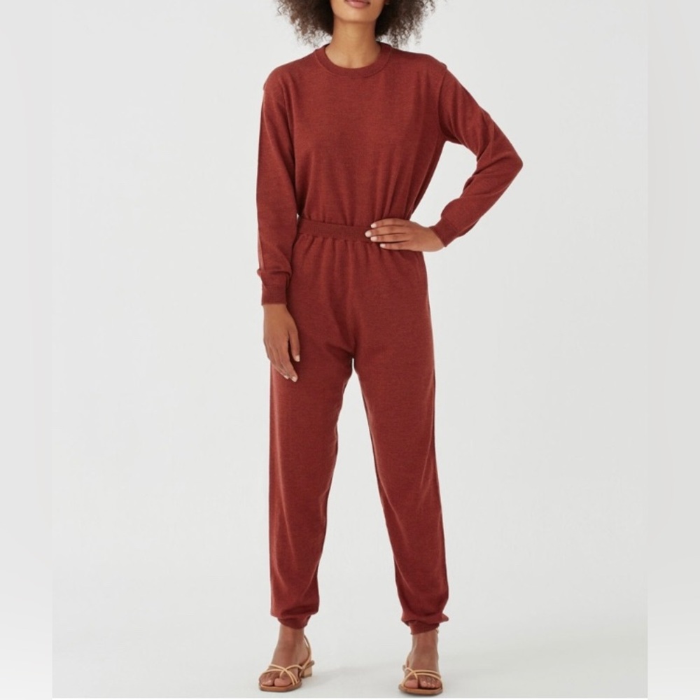 Babaa merino wool trousers no. 25 barro